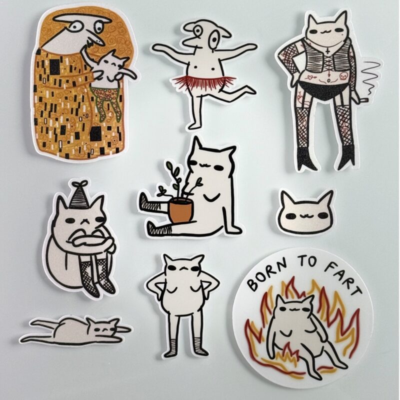 George's stickers